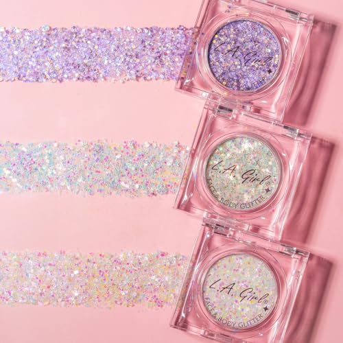L.A. Girl 3pc Glitter Face & Body Gift Set G43388