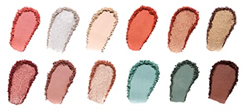 essence | Benvenuti a Roma Eyeshadow Palette | 12 Highly Pigmented, Matte & Metallic Shades | Vegan & Cruelty Free, Paraben Free