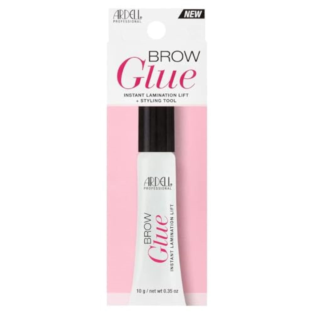 Ardell Brow Glue Instant Lamination Lift and Styling Tool, Eyebrow Gel - Long-Lasting Hold Brow Gel for Fluffy Defined Brows