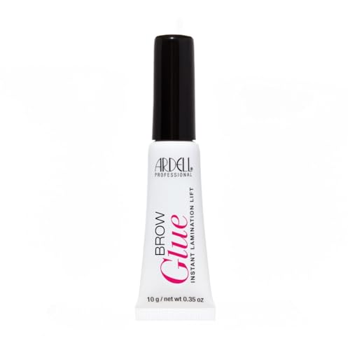 Ardell Brow Glue Instant Lamination Lift and Styling Tool, Eyebrow Gel - Long-Lasting Hold Brow Gel for Fluffy Defined Brows