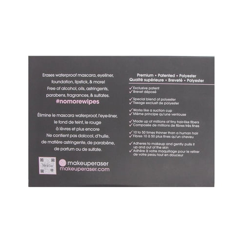 The Original MakeUp Eraser Chic Black 7-Day Set, Reusable Makeup Remover Cloth, 7 Count