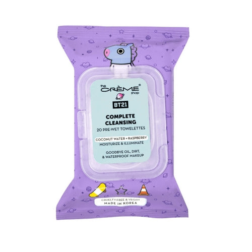 The Crème Shop | BT21: MANG Complete Cleansing Towelettes - 2 PCS