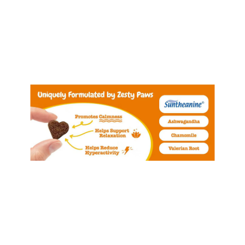 Zesty Paws Advanced Calming Bites for Behavior Turkey Flavor 2 Pack