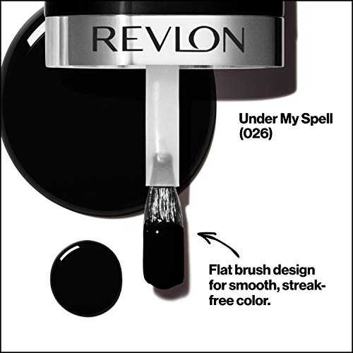 REVLON Ultra HD Snap Nail Color, Natural Rich Glossy Polish, 100% Vegan Formula, No Base or Top Coat Needed, 026 Under My Spell, 0.27 fl oz
