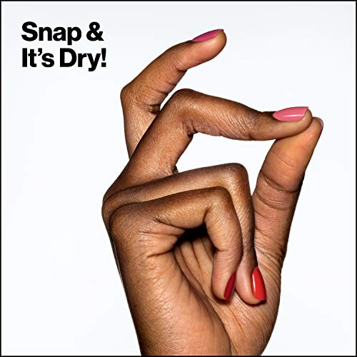 REVLON Ultra HD Snap Nail Color, Natural Rich Glossy Polish, 100% Vegan Formula, No Base or Top Coat Needed, 026 Under My Spell, 0.27 fl oz