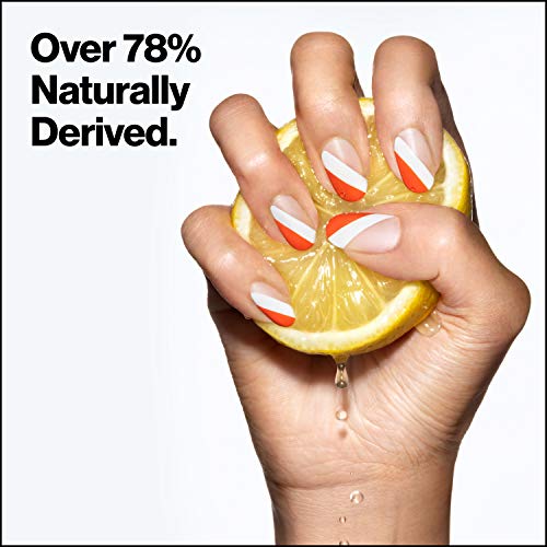 REVLON Ultra HD Snap Nail Color, Natural Rich Glossy Polish, 100% Vegan Formula, No Base or Top Coat Needed, 027 Think Pink, 0.27 fl oz