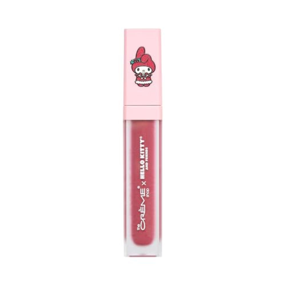 The Crème Shop x Hello Kitty & Friends Velvet Lip Stain - Lip Tint, Long Lasting Waterproof Lip Stain, Gifts for Her, Stocking Stuffers (Sugar Kiss)
