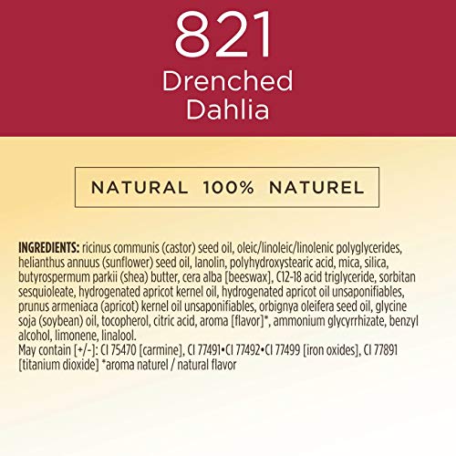 Burt's Bees 100% Natural Glossy Liquid Lipstick, Drenched Dahlia, 1 Tube