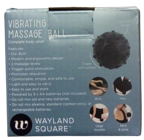 Wayland Vibrating Massage Ball 2 Speeds Complete Body Relief