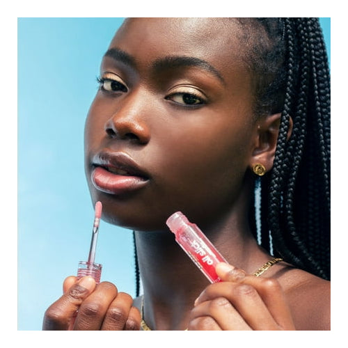 Lottie London Oil Slick, 100% Vegan Lip Oil, Grape, (2 Pack of 0.11 Fl Oz)