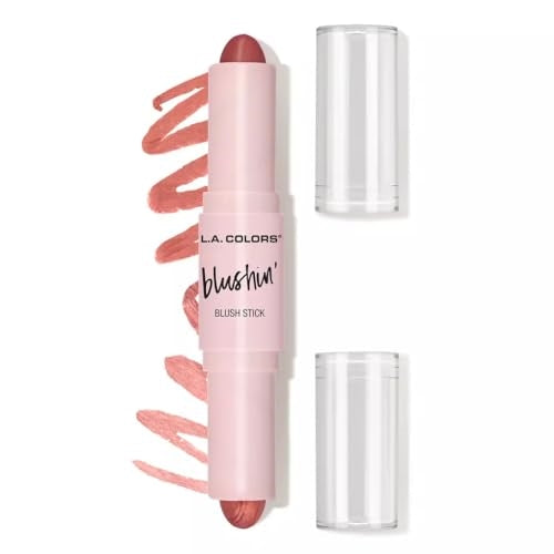 L.A. COLORS Blushin' Blush Stick, Garden Rose CCS589