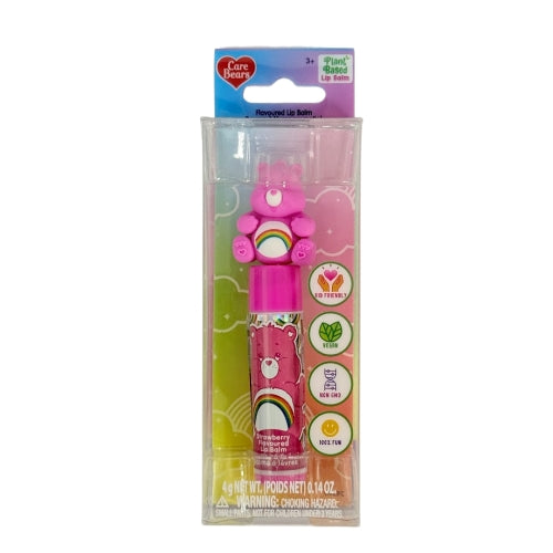 Care Bears Plant Based Strawberry Flavored Lip Balm and Topper