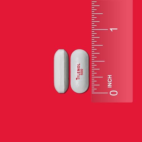Tylenol Extra Strength Caplets with 500 mg Acetaminophen, Pain Reliever & Fever Reducer, 24 ct