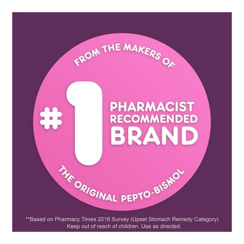 Pepto Bismol Diarrhea Caplets, Fast Anti Diarrhea Relief, over-the-Counter Medicine, 12 Caplets
