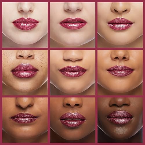 Revlon Liquid Lipstick with Clear Lip Gloss, ColorStay Overtime Lipcolor, Dual Ended with Vitamin E, 220 Unlimited Mulberry, 0.07 Fl Oz