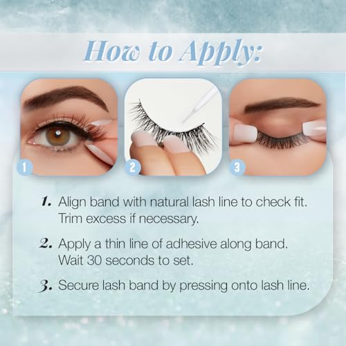 Ardell Light As Air 523 Lashes, 4 pairs in a pack