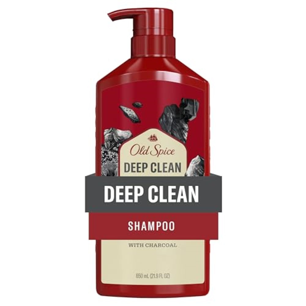 Old Spice Charcoal Shampoo for Men, Volcano, 22 Fl Oz