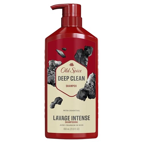 Old Spice Charcoal Shampoo for Men, Volcano, 22 Fl Oz