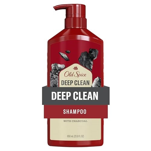 Old Spice Charcoal Shampoo for Men, Volcano, 22 Fl Oz