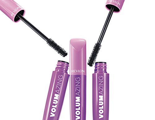 Revlon Mascara, Volumazing Eye Makeup, Non-Waterproof, No Clump, Smudge Proof, Flake Proof, 901 Blackest Black, 0.30 Fl Oz