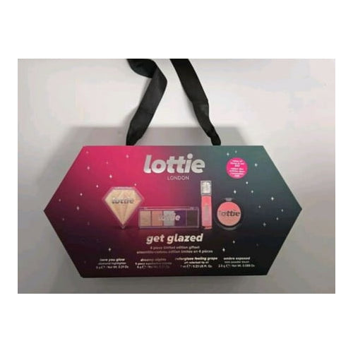 Lottie London 4 Piece Limited Edition Gift Set. Get Glazed.