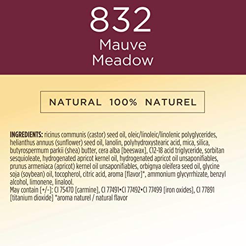 Burt's Bees 100% Natural Glossy Liquid Lipstick, Mauve Meadow, 1 Tube