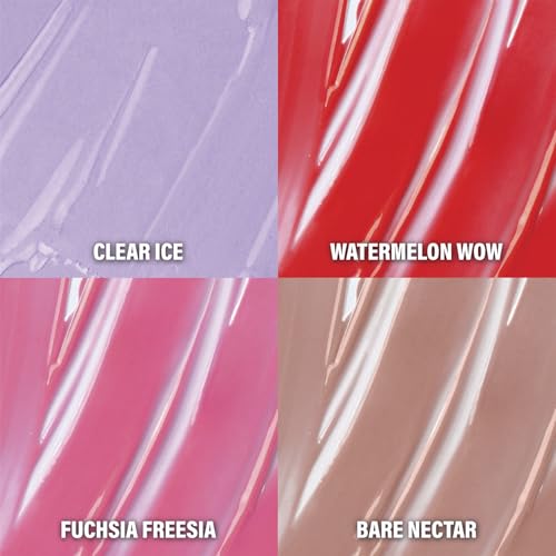 POP Beauty PLUMP POUT | WATERMELON WOW - Plumping Lip Oil, Hydrating Lip Gloss, Long Lasting Nourishing Lip Glow Oil Non-sticky