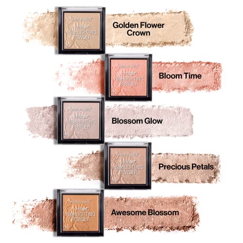 wet n wild MegaGlo Highlighting Powder Warm Gold Golden Flower Crown