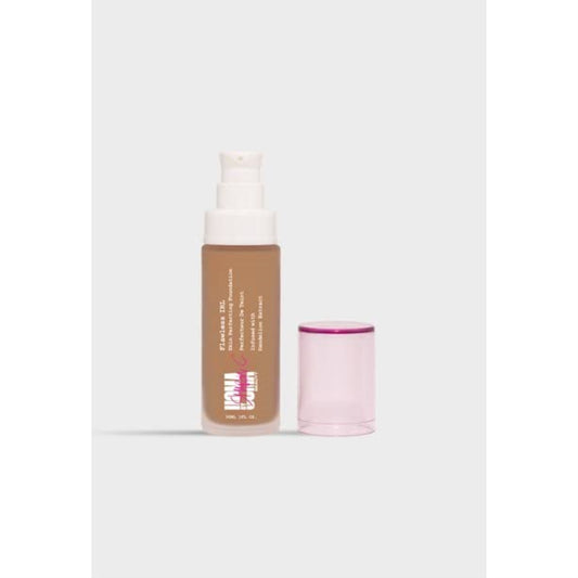 Uoma By Sharon C, Flawless IRL Skin Perfecting Foundation (Honey Honey T5)