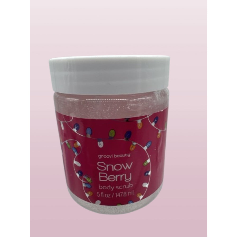 Groovi Beauty Snow Berry Body Scrub Exfoliating Fairy Shower Wash COMBINESHIP