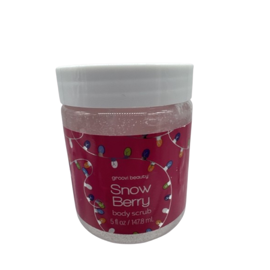 Groovi Beauty Snow Berry Body Scrub Exfoliating Fairy Shower Wash COMBINESHIP