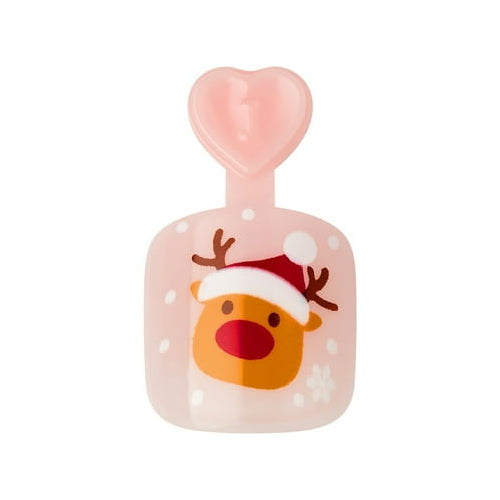 KISS imPRESS Holiday Press on Nails, Cozy Hugs, Pink, Kids Squoval, 20 Count