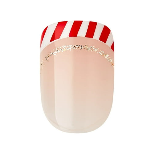 KISS imPRESS Press on Nails, Holiday Gift Set Holiday, Gift Set 04, Multicolor, Medium Almond, 90 Count