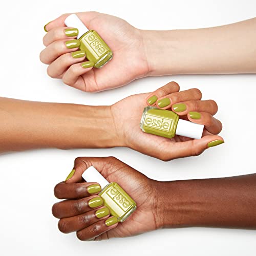 essie Nail Polish, Salon-Quality Vivid Lime Green Nail Polish, Vegan, Piece Of Work, 0.46 fl oz