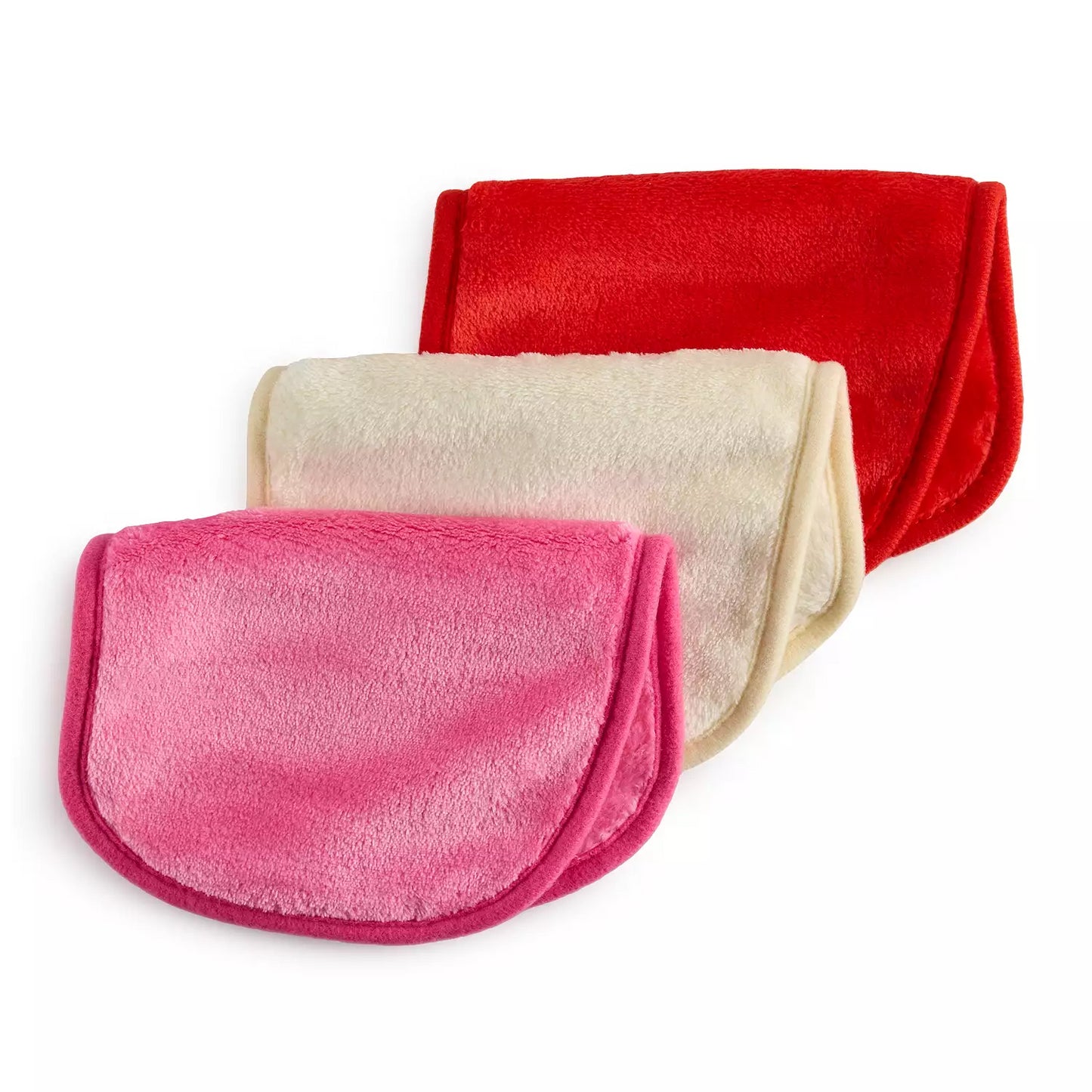Tahari 3-Piece Reusable Makeup Remover Cloths - Fast Drying Washcloth - Face Towels for Women