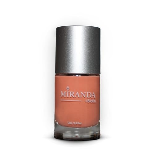 Miranda Beauty: Superfood-Infused Vegan Nail Polish for Healthy, Beautiful Nails, 21-free, Biotin-infused, Cruelty Free - SABINA - 0.40 fl oz