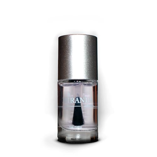 Miranda Beauty: Superfood-Infused Vegan Nail Polish for Healthy, Beautiful Nails, 21-free, Biotin-infused, Cruelty Free - TOP COAT - 0.40 fl oz