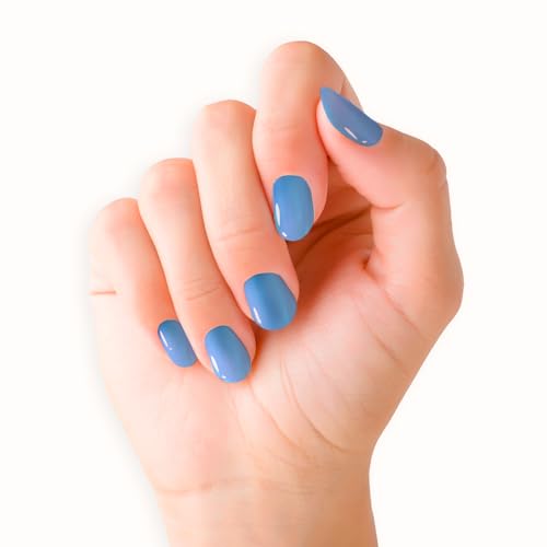 MIRANDA Beauty: Superfood-Infused Vegan Nail Polish for Healthy, Beautiful Nails, 21-free, Biotin-infused, Cruelty Free - HYDRANGEA - 0.40 fl oz