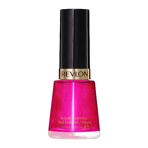 Revlon Super Lustrous Nail Polish, Chip-Resistant & Longwear Formula, High Shine Finish, 723 Electric, 0.5 fl oz