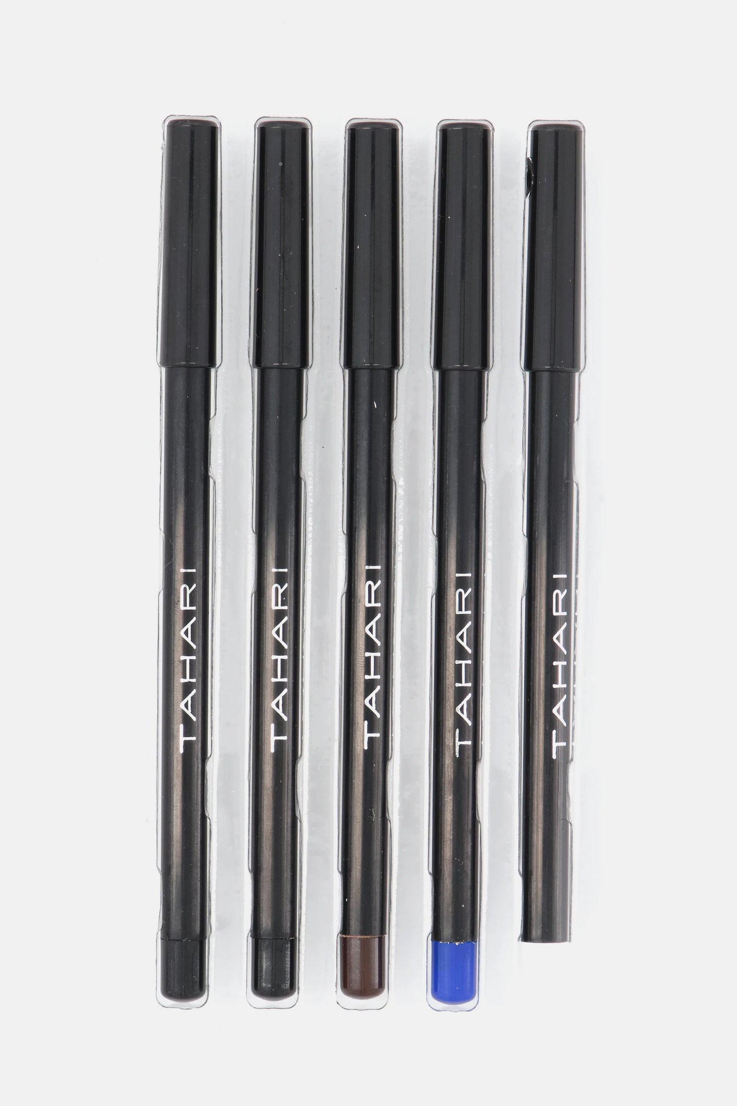 Tahari 5 Piece Waterproof Eyeliner Set - Black, Brown, Navy, White
