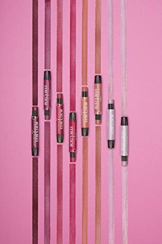 Burt's Bees Lip Balm, Moisturizing Lip Shimmer for Women, for All Day Hydration, with Vitamin E & Coconut Oil, 100% Natural, Champagne, 0.09 Ounce