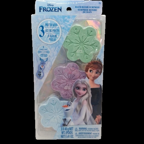 Frozen 3 pack Bath Bomb Surprise, 1 Surprise inside!