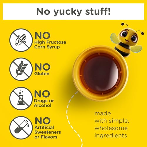 Zarbee's Children's Honey Cough Syrup + Mucus Day & Night Value Pack, Daytime & Nighttime Toddler Cough Syrup with Dark Honey & Ivy Leaf Extract, Mixed Berry Flavor, Two Pack, 2 x 4 fl. Oz