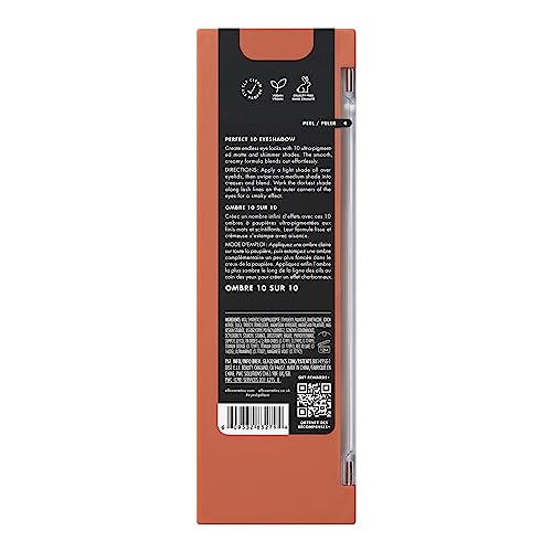 e.l.f. Perfect 10 Eyeshadow Palette, Ten Ultra-pigmented Shimmer & Matte Rose Gold Shades, Blendable Formula, Vegan & Cruelty-free, Rose Gold Sunset
