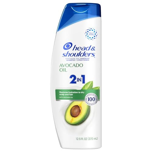 Head & Shoulders, Shampoo Avacado Oil 2 In 1 Shampoo, 12.5 Fl Oz