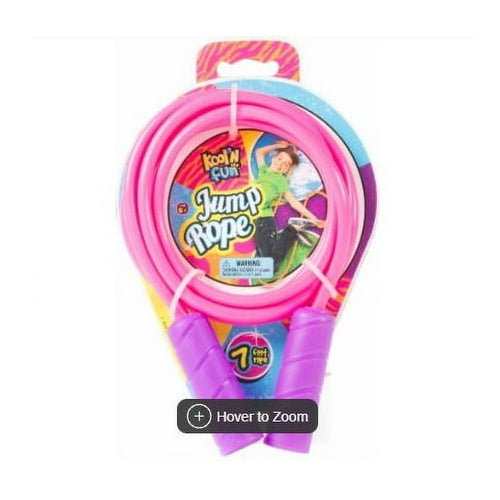 Kool 'n Fun 7 Foot Kids Jump Rope Assorted colors by JA-RU #6563