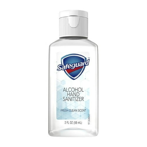 Safeguard Alcohol Hand Sanitizer Fresh Clean. 2 Fl Oz. Travel Size