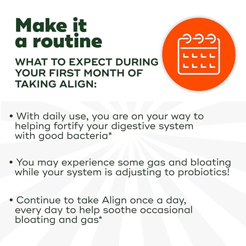 Align Probiotics, Probiotic Supplement for Daily Digestive Health, 28 capsules, #1 Recommended Probiotic by Gastroenterologists (Packaging May Vary)