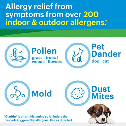 Claritin Liqui-Gels 24 Hour Allergy Relief, Non-Drowsy Allergy Medicine, Loratadine Antihistamine Capsules, 30 Count