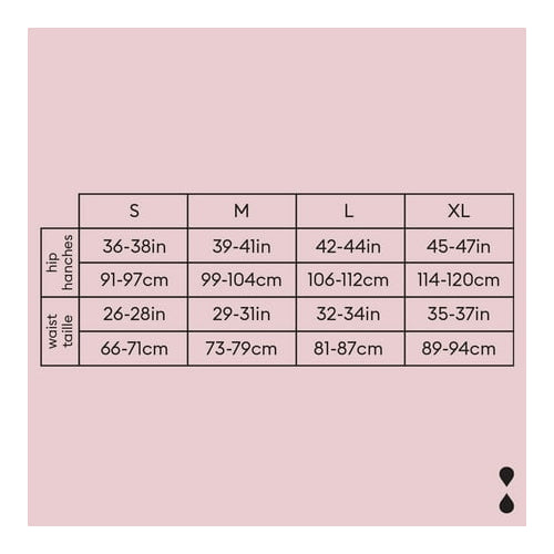 Thinx For All Leaks Light Absorbency Hi-Waist Bladder Leak Underwear, Medium, Desert Rose